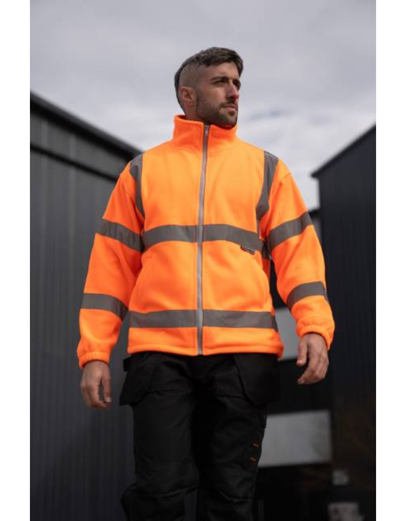 Jachetă de lucru cu elemente reflectorizante